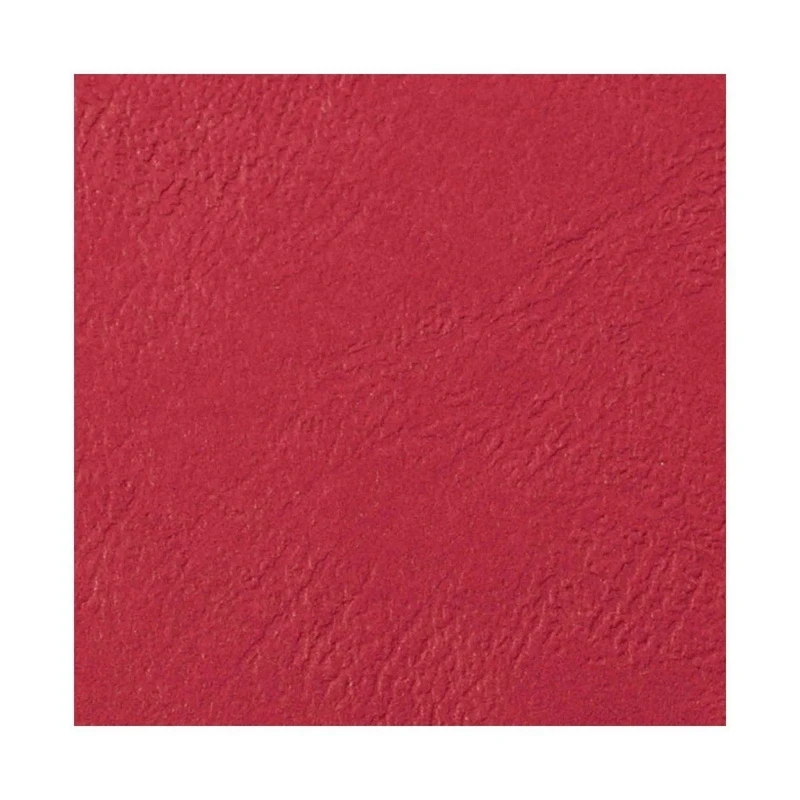 GBC Binding Covers Leathergrain Red A4 250 Gsm Box Of 100-CE040031