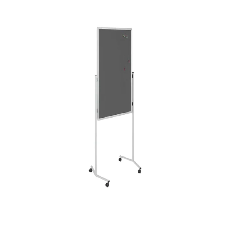 Legamaster Multiboard Mobile Grey feltboard 120 x 75cm 7-(210500)