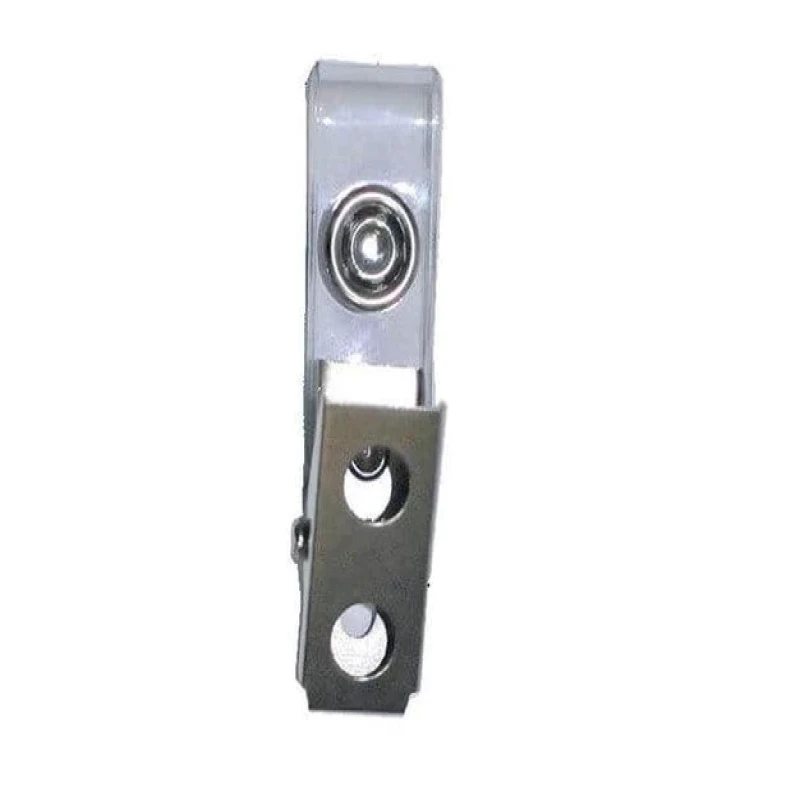 Metal Name Badge Clips, 1X100 Pkt-FSNAJZ007