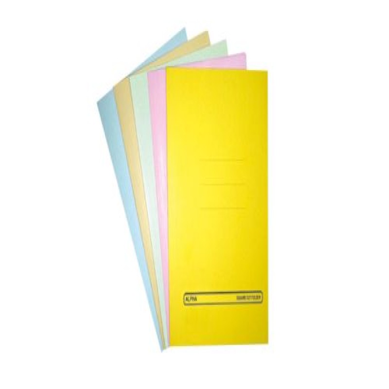 Alpha Square Cut Folder F/S, Light Blue