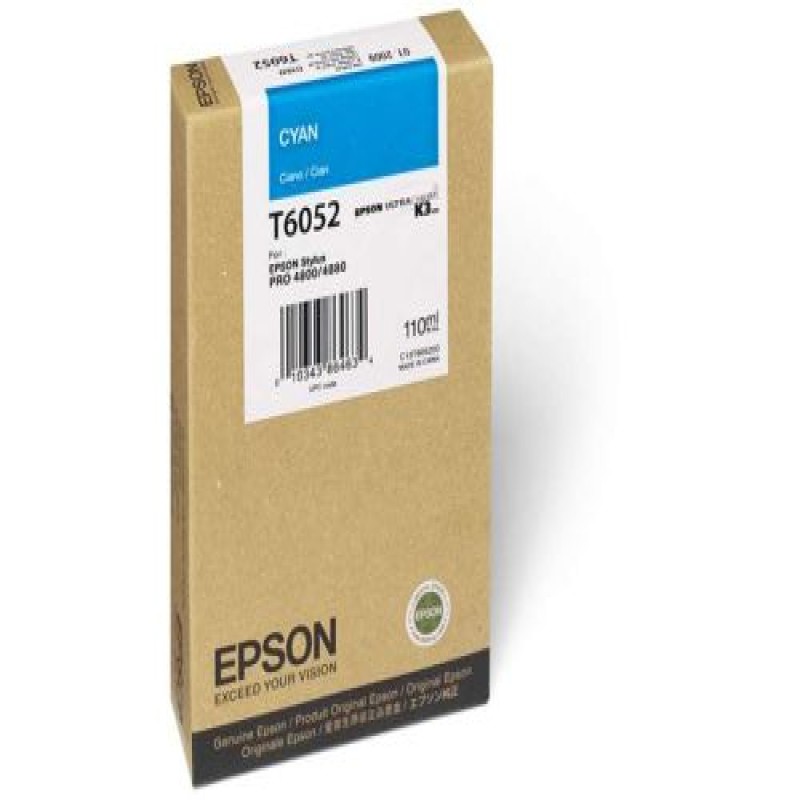 Epson T6052 Cyan Ink Cartridge