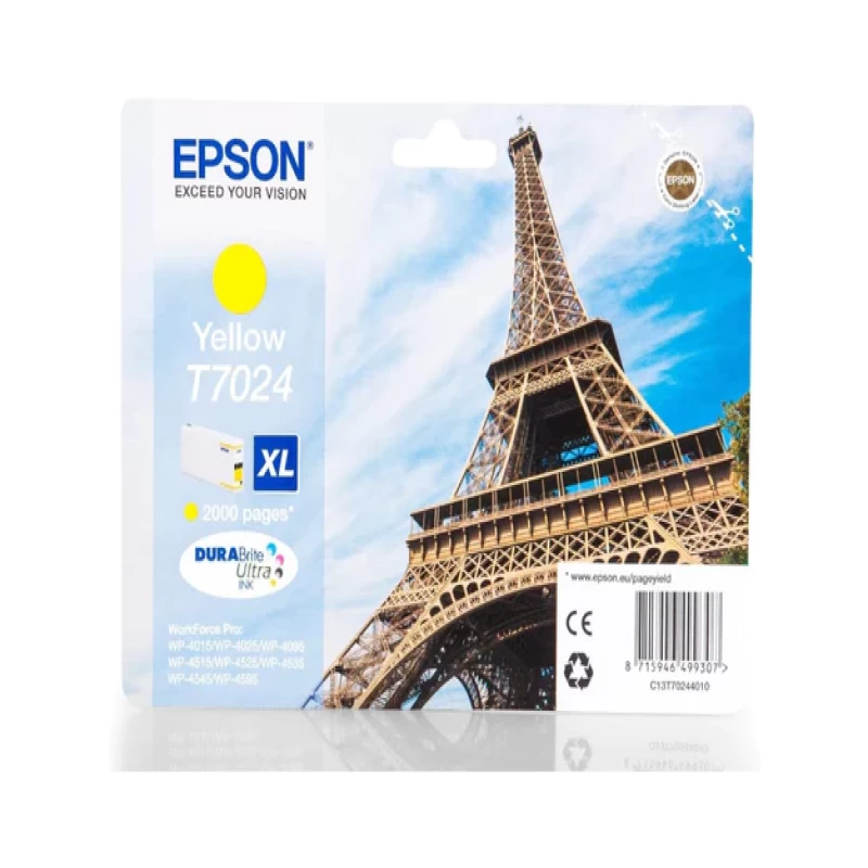 Epson T7024 XL Yellow Ink Cartridge