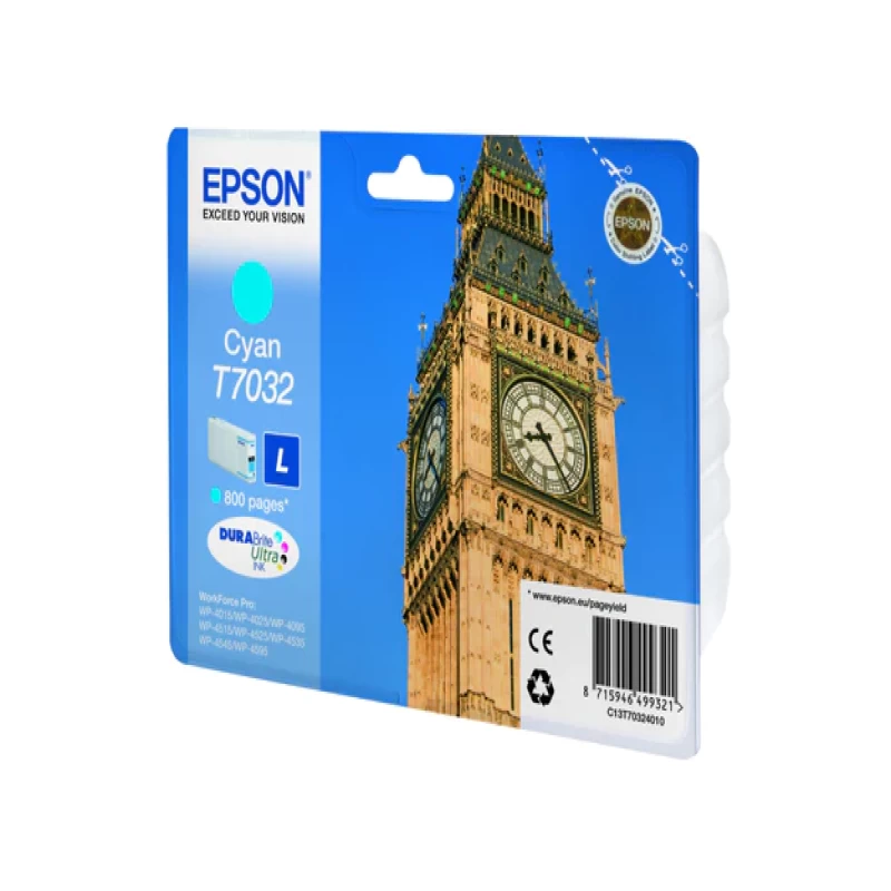 Epson T7032 L Cyan Ink Cartridge