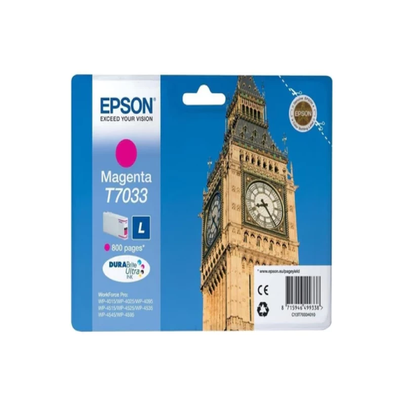 Epson T7033 L Magenta Ink Cartridge