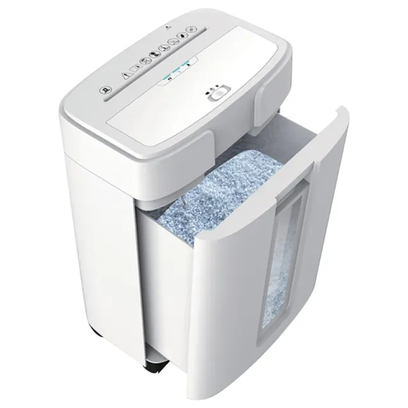 New United Shredder -ST-12-CD ( 12 Sheets, Cross Cut,  CD,CC, Paper Clips, 16 Ltr