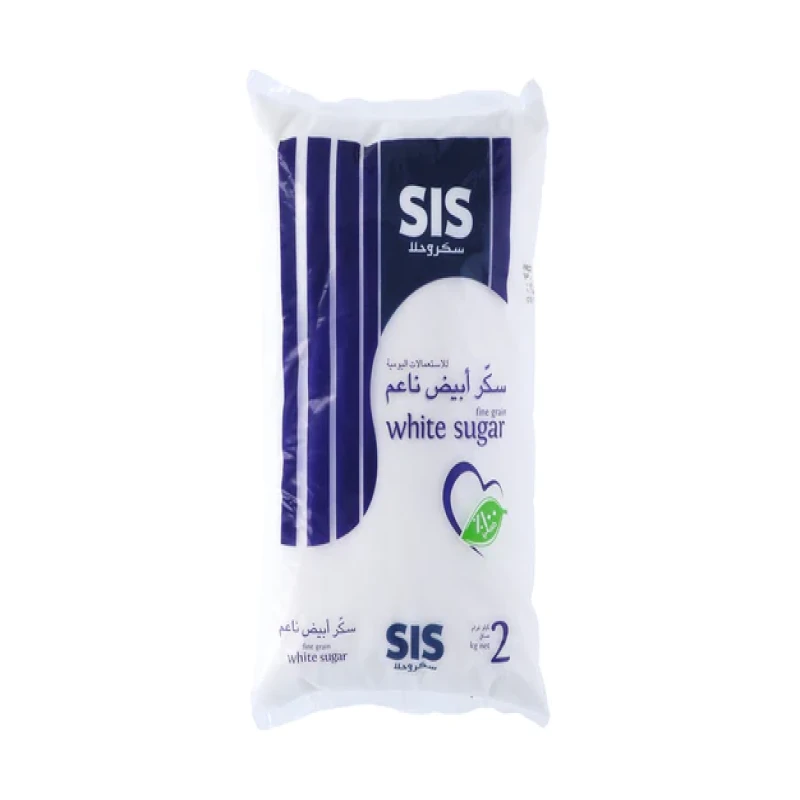Sugar White fine granulated- 2-kg